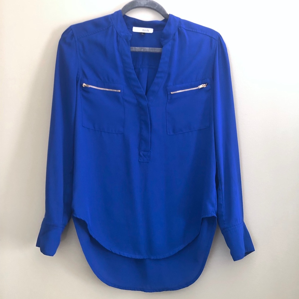 💙3 for $10💙 Royal Blue Long Sleeve Blouse